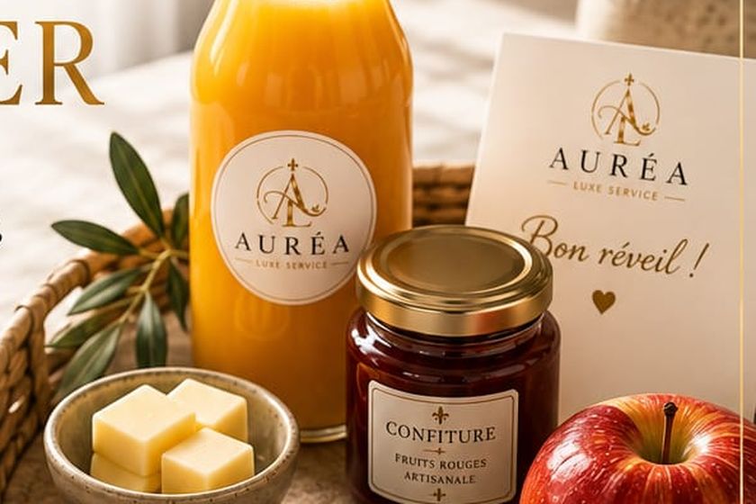 Plateau de petit-déjeuner Auréa